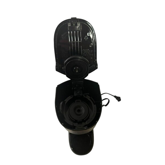 Single Serve Coffee Maker: K-Cup & Ground Compatible Single Cup Black- Chefman - Picture 7 of 12